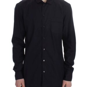 Purple Striped Cotton Pajama Shirt designed by Dolce&Gabbana