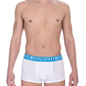 White Cotton Men's Trunk Underwear