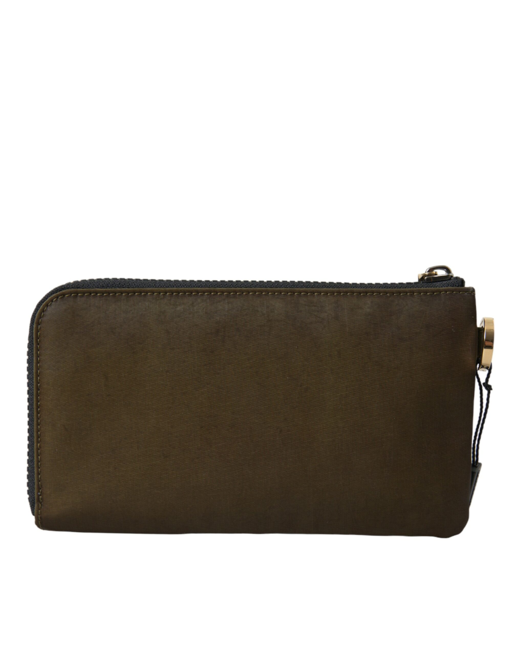 Dark Green Multifunctional Kit 2 Pcs Set Bags by Dolce&Gabbana - Image 4