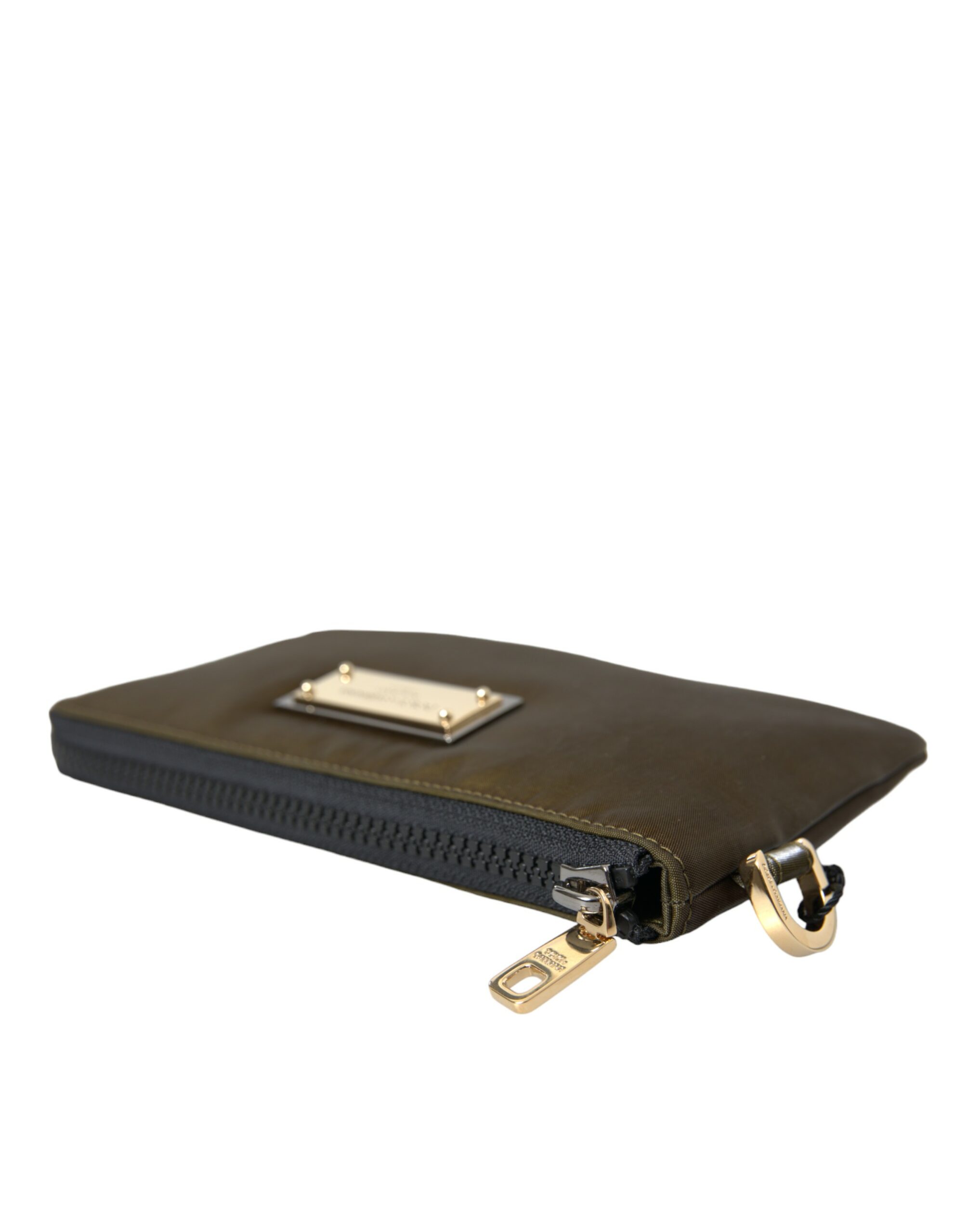 Dark Green Multifunctional Kit 2 Pcs Set Bags by Dolce&Gabbana - Image 5