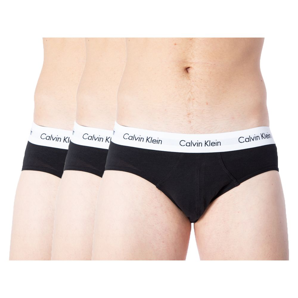 Black Cotton Briefs designed by Calvin Klein