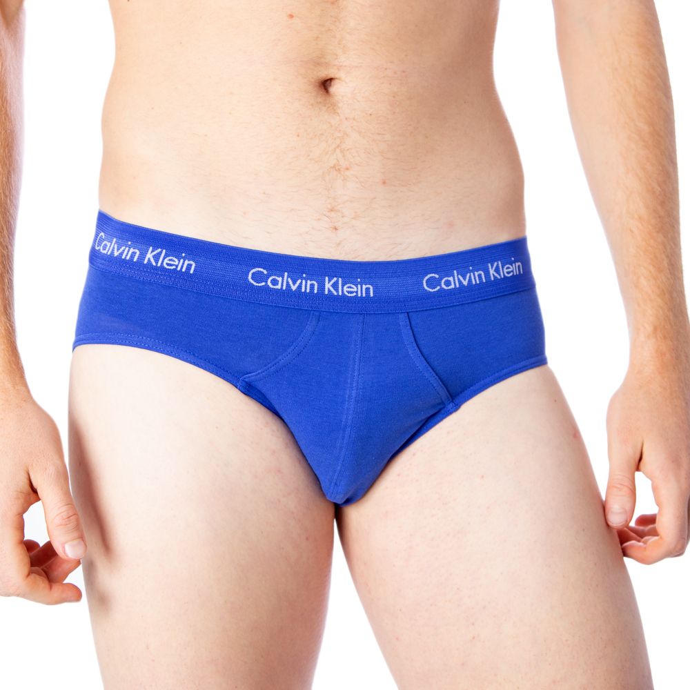 Blue Cotton Briefs designed by Calvin Klein - Image 4