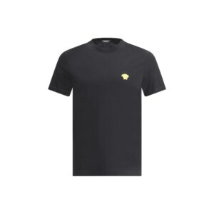 Stylish Black Soft Cotton T-Shirt designed by Versace