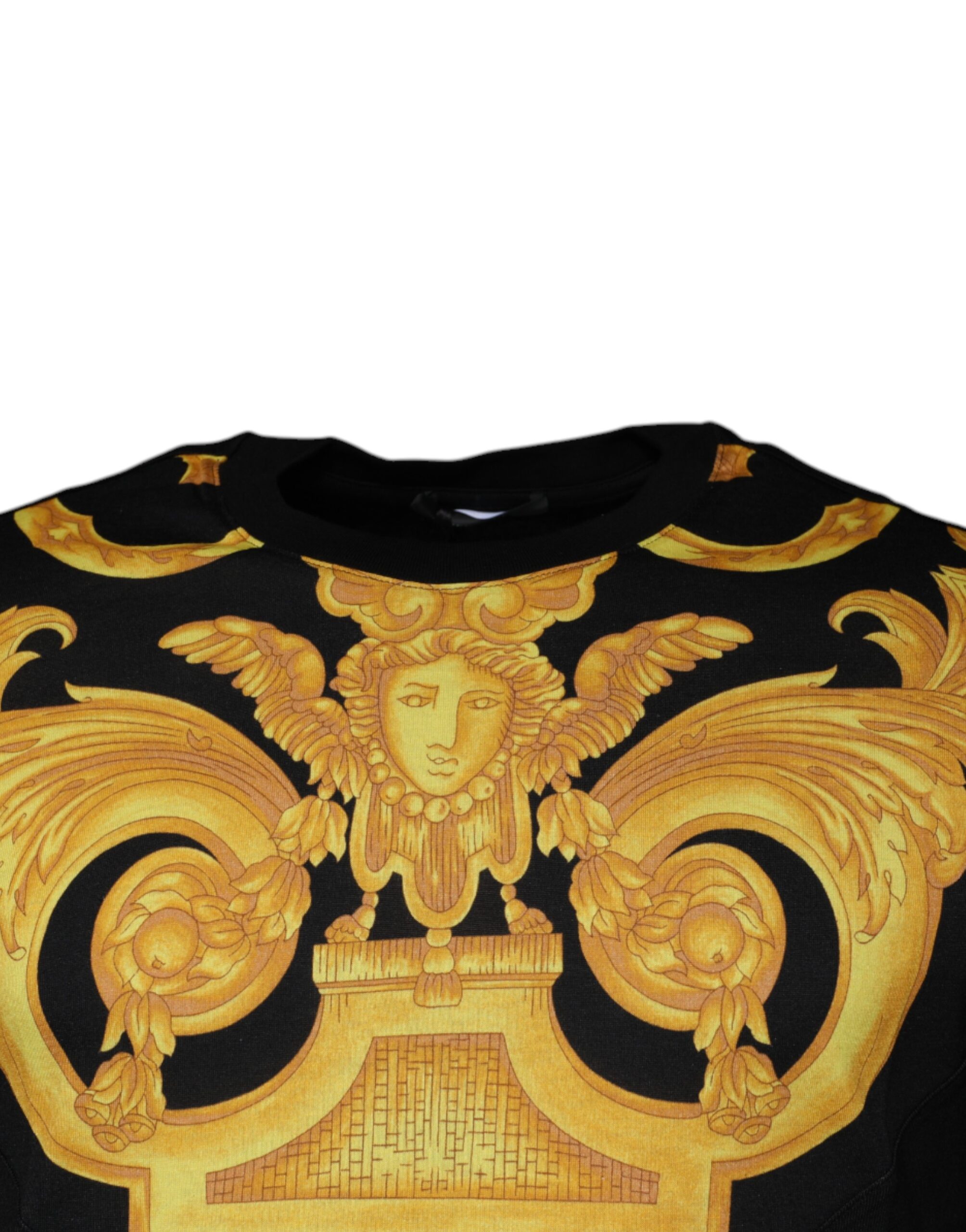 Black Medusa Print Soft Cotton T-Shirt designed by Versace - Image 3