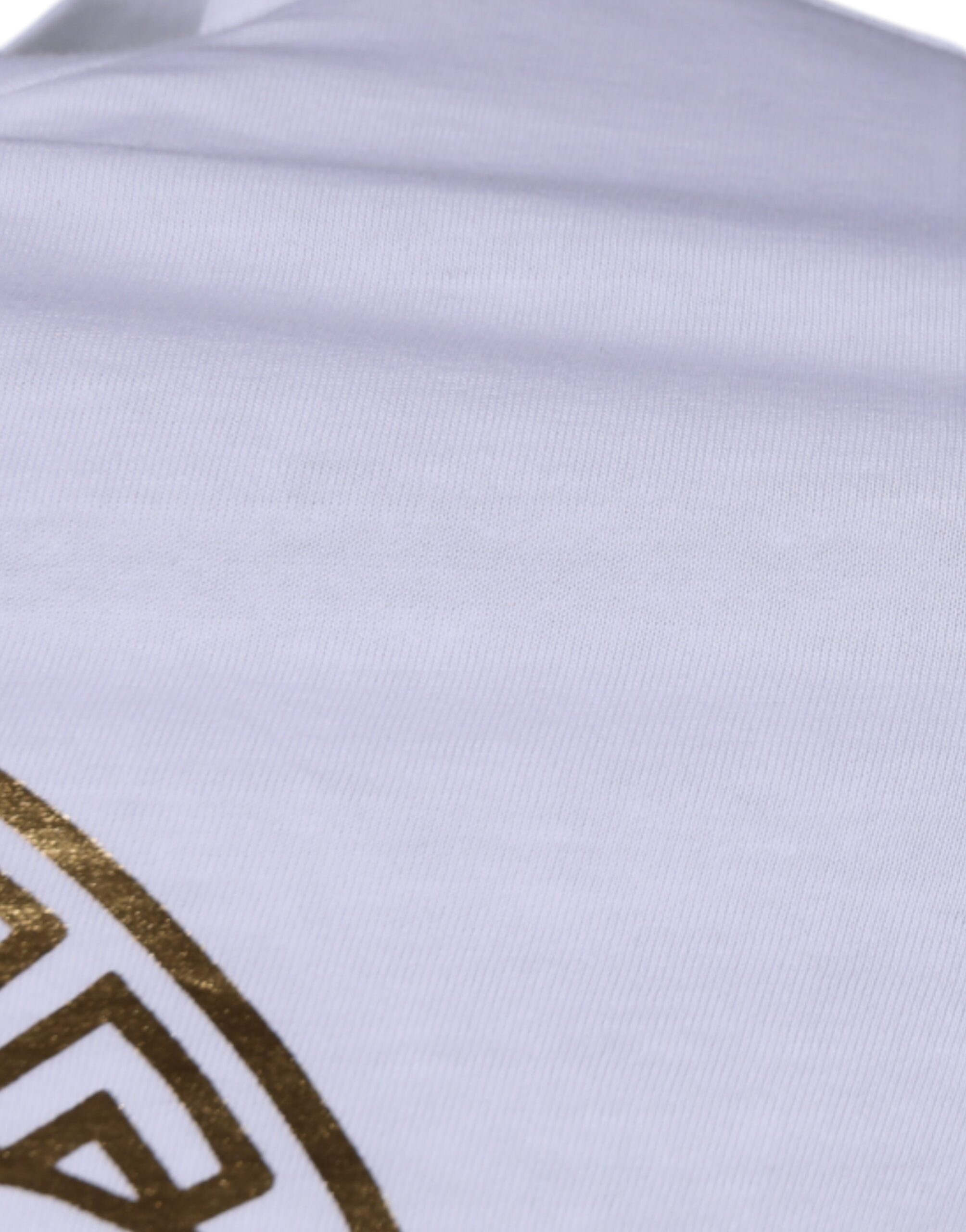 White Medusa Print Cotton Crew Neck T-shirt designed by Versace - Image 4