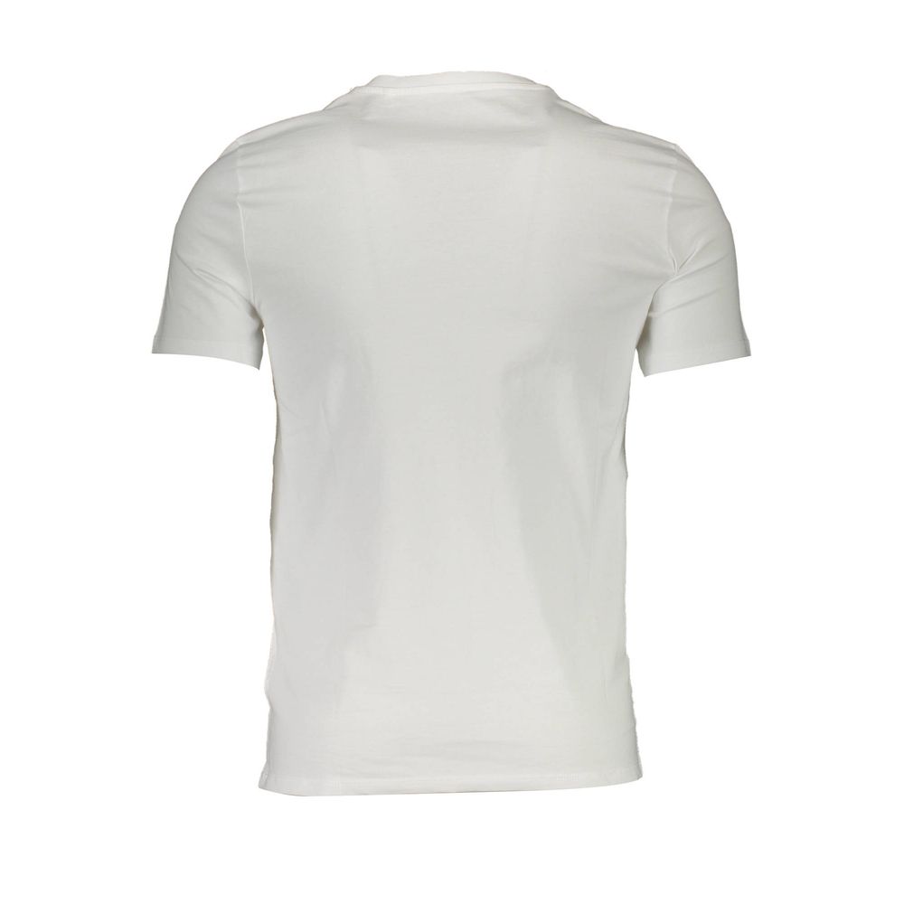 White Organic Cotton Men T-Shirt designed by Guess - Image 2