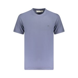 Blue Cotton Men T-Shirt designed by Calvin Klein