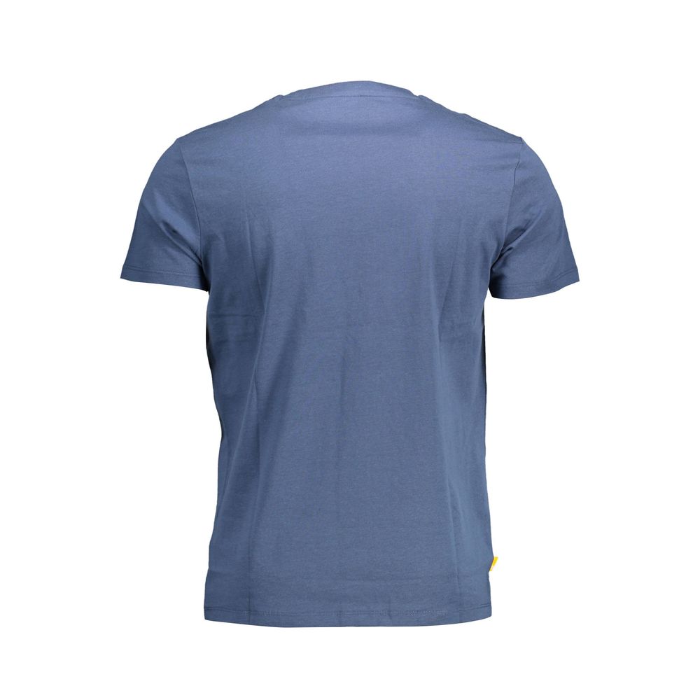 Blue Organic Cotton Men T-Shirt designed by Timberland - Image 2
