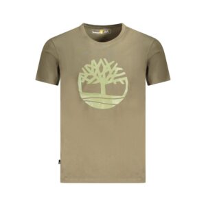 Verde Cotton Men T-Shirt designed by Timberland