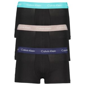 Black Cotton Mens Boxer Underwear designed by Calvin Klein