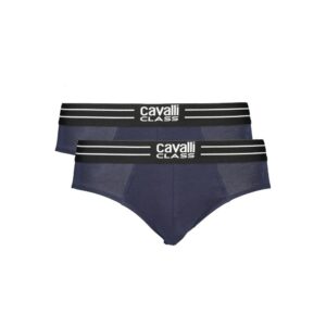 Blue Cotton Men Underwear designed by Cavalli Class