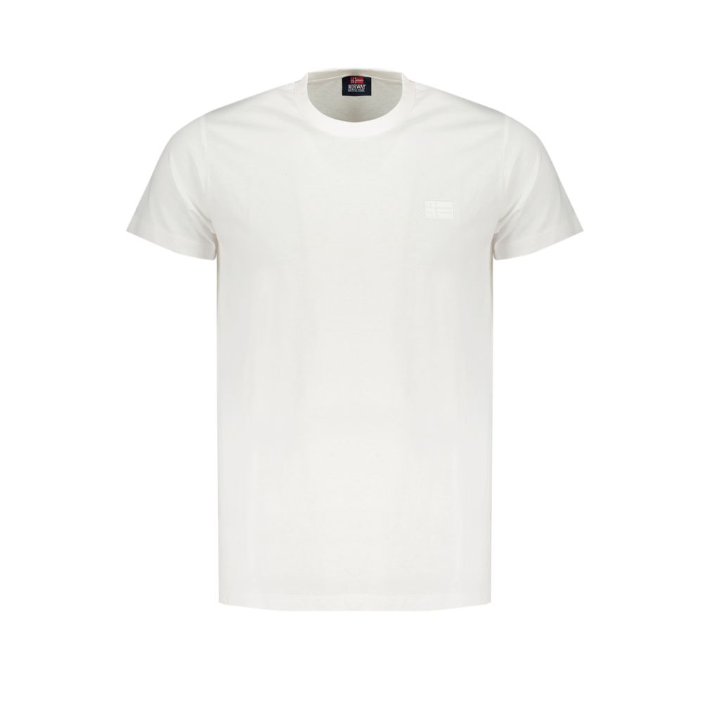 Bianco Cotton Mens T-Shirt designed by Norway 1963