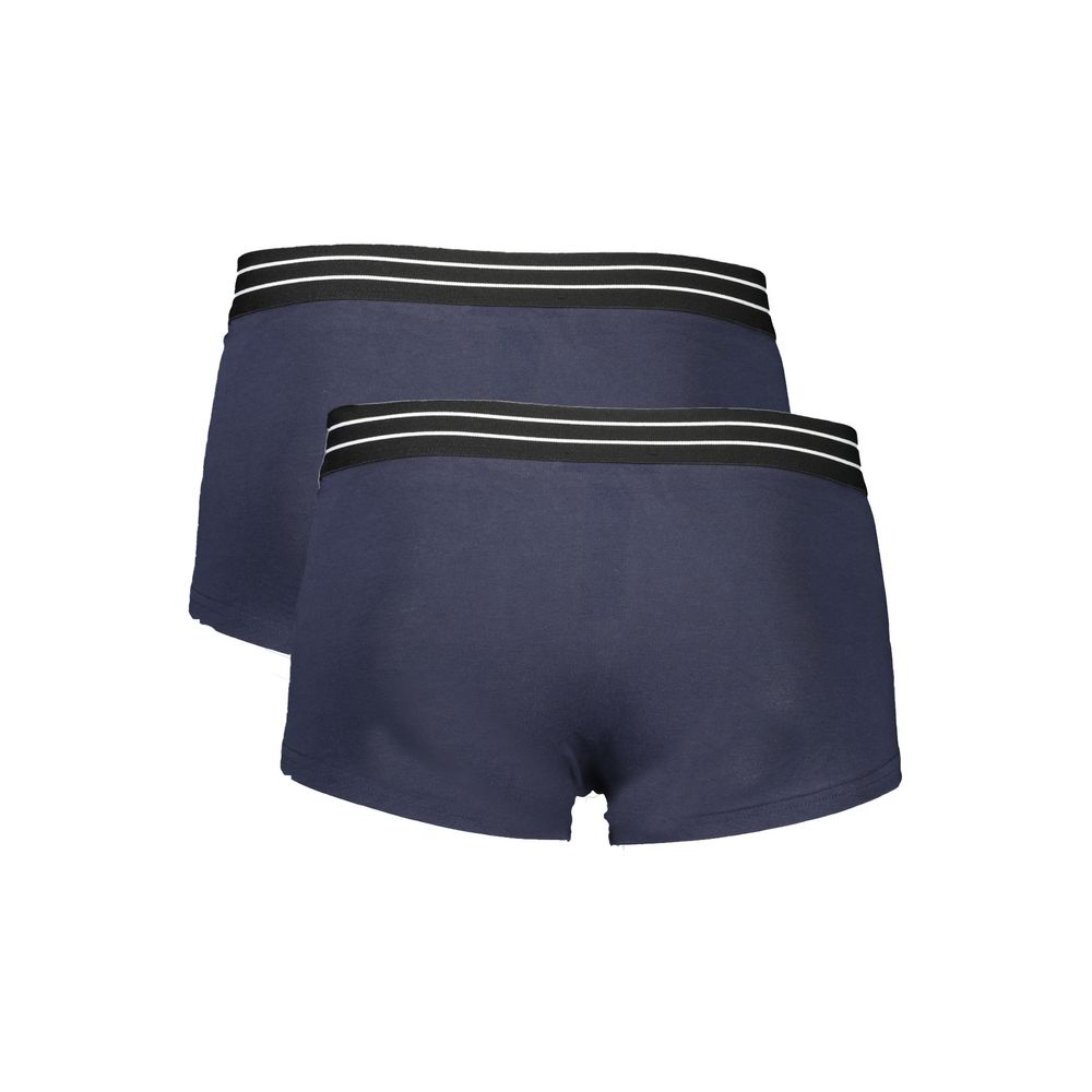 Blue Cotton Men Boxer designed by Cavalli Class - Image 2