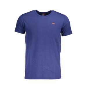 Blue Cotton Men T-Shirt designed by Norway 1963