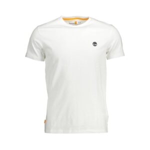 White Organic Cotton Men T-Shirt designed by Timberland