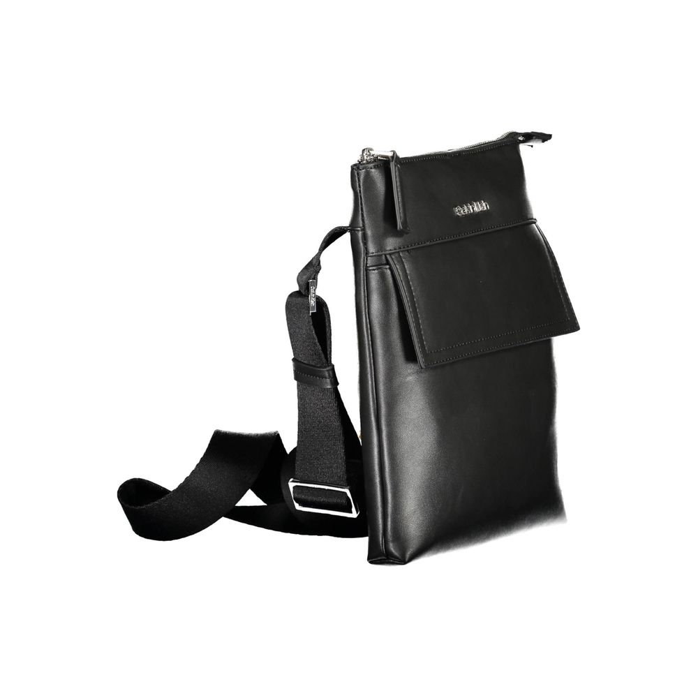 Black Polyester Shoulder Bag designed by Calvin Klein - Image 3