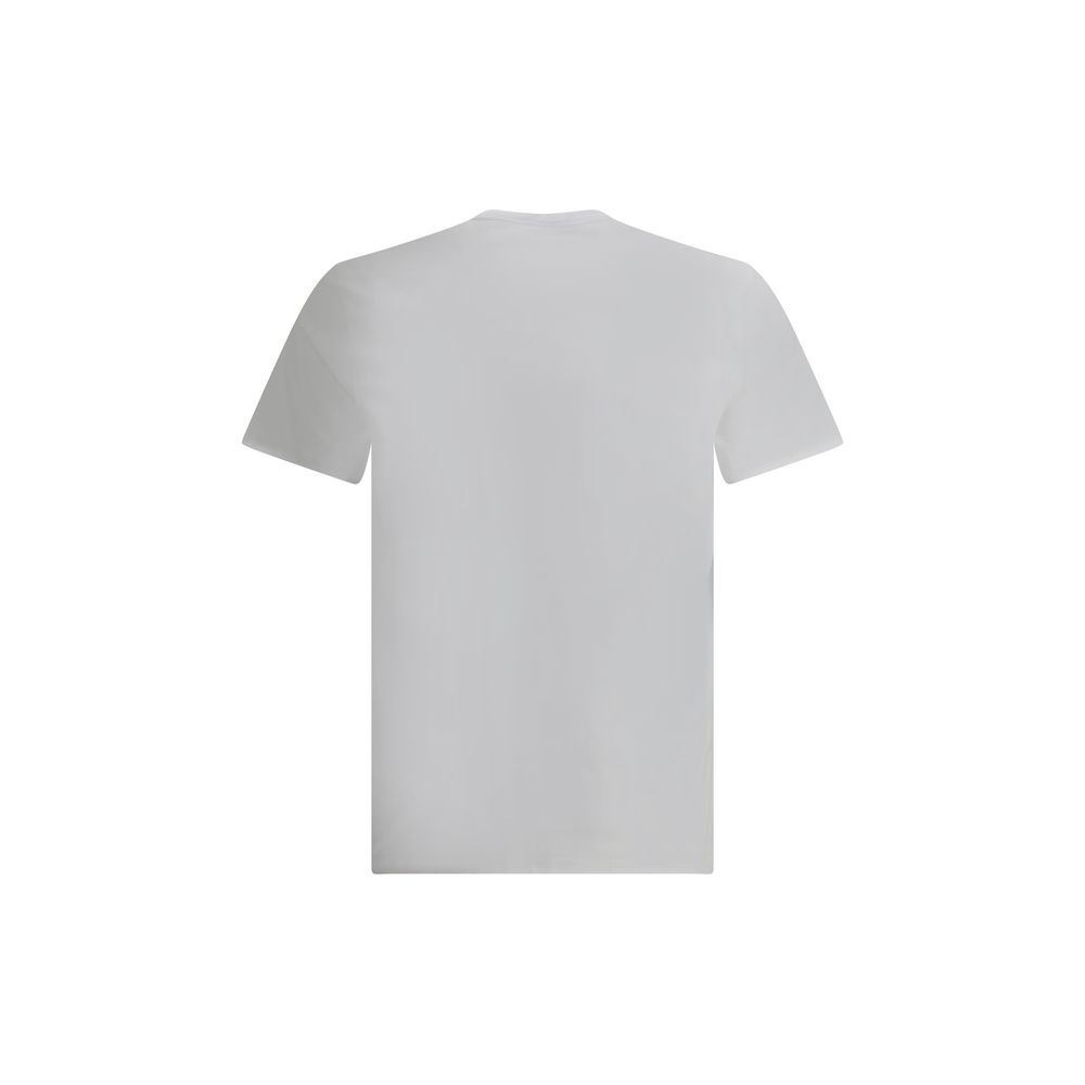 Elegant White Soft Cotton T-Shirt designed by Versace - Image 2