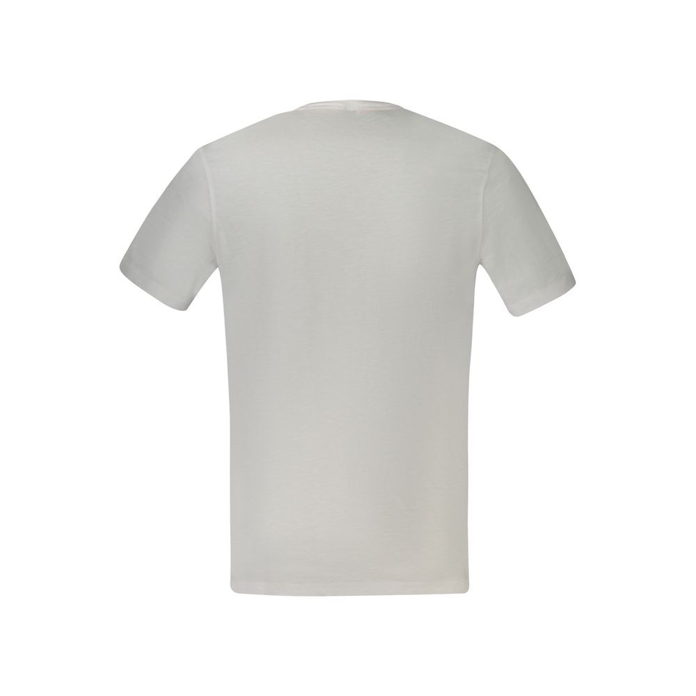 Bianco Cotton Mens T-Shirt designed by Hugo Boss - Image 2