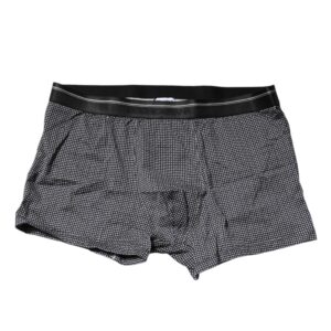 Gray Printed Cotton Boxer Short Underwear