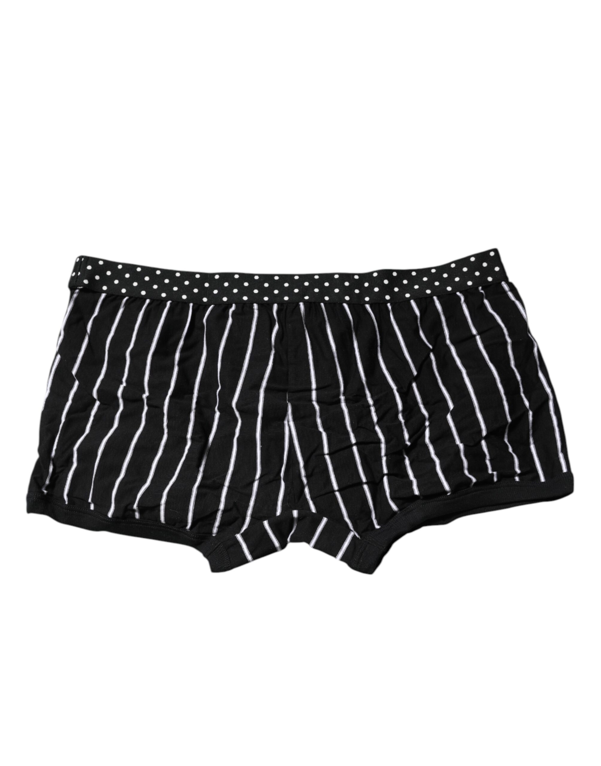 Black White Striped Regular Boxer Underwear designed by Dolce&Gabbana - Image 4