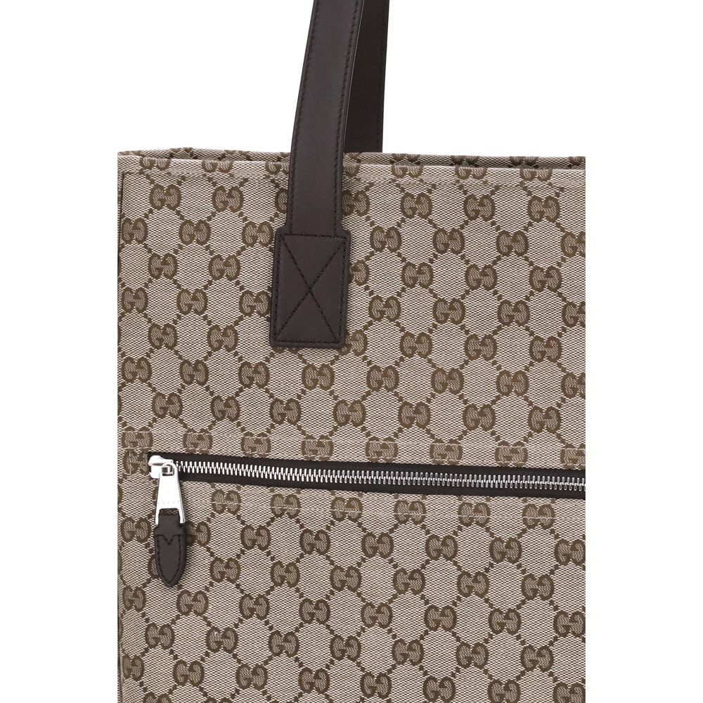 Stylish Brown GG Polyester Handbag designed by Gucci - Image 4