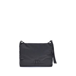 Stylish Black Fabric Shoulder Bag designed by Balenciaga