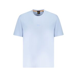 Blue Soft Cotton T-Shirt designed by Hugo Boss