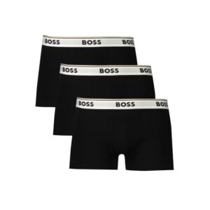 Black Cotton Men Boxer Short designed by Hugo Boss