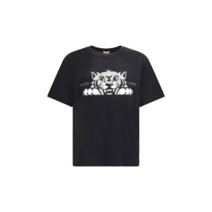 Black Cotton T-Shirt designed by Kenzo