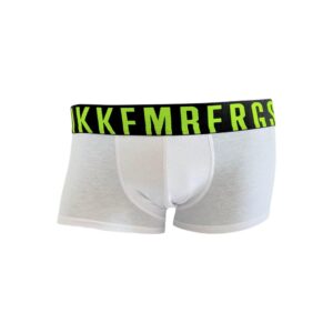 White Cotton Men Boxer Underwear designed by Bikkembergs