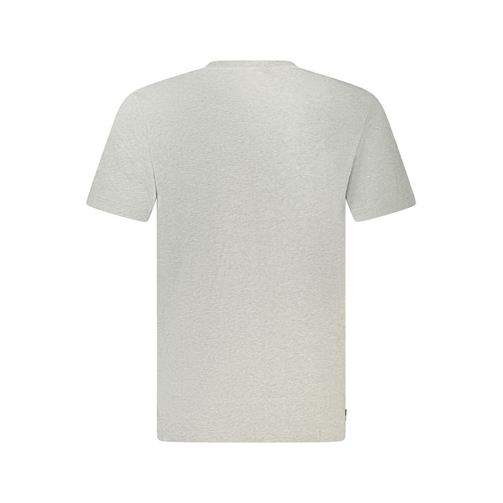 Gray Cotton Men T-Shirt designed by Timberland - Image 2