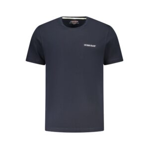 Blue Cotton Men T-Shirt designed by Guess