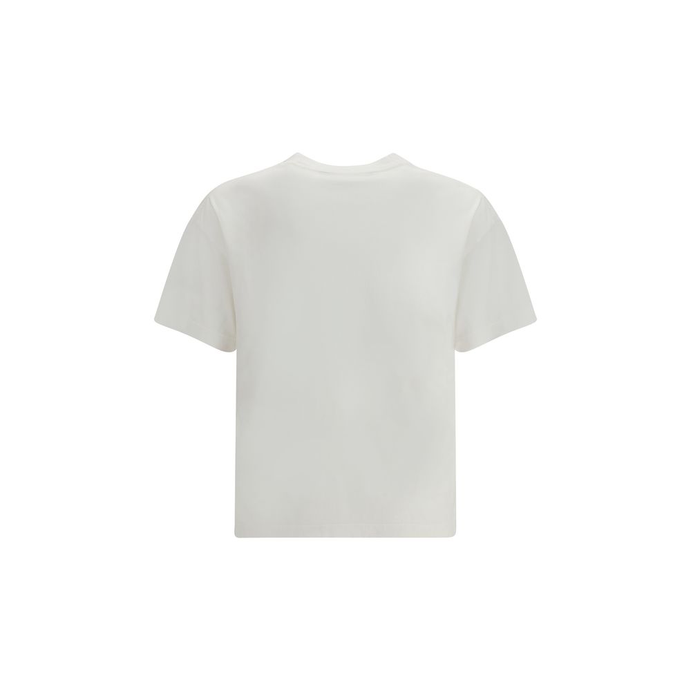 Authentic White Soft Cotton T-Shirt designed by Palm Angels - Image 2