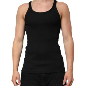Classic Black Tank Mens T-Shirt designed by Dolce&Gabbana