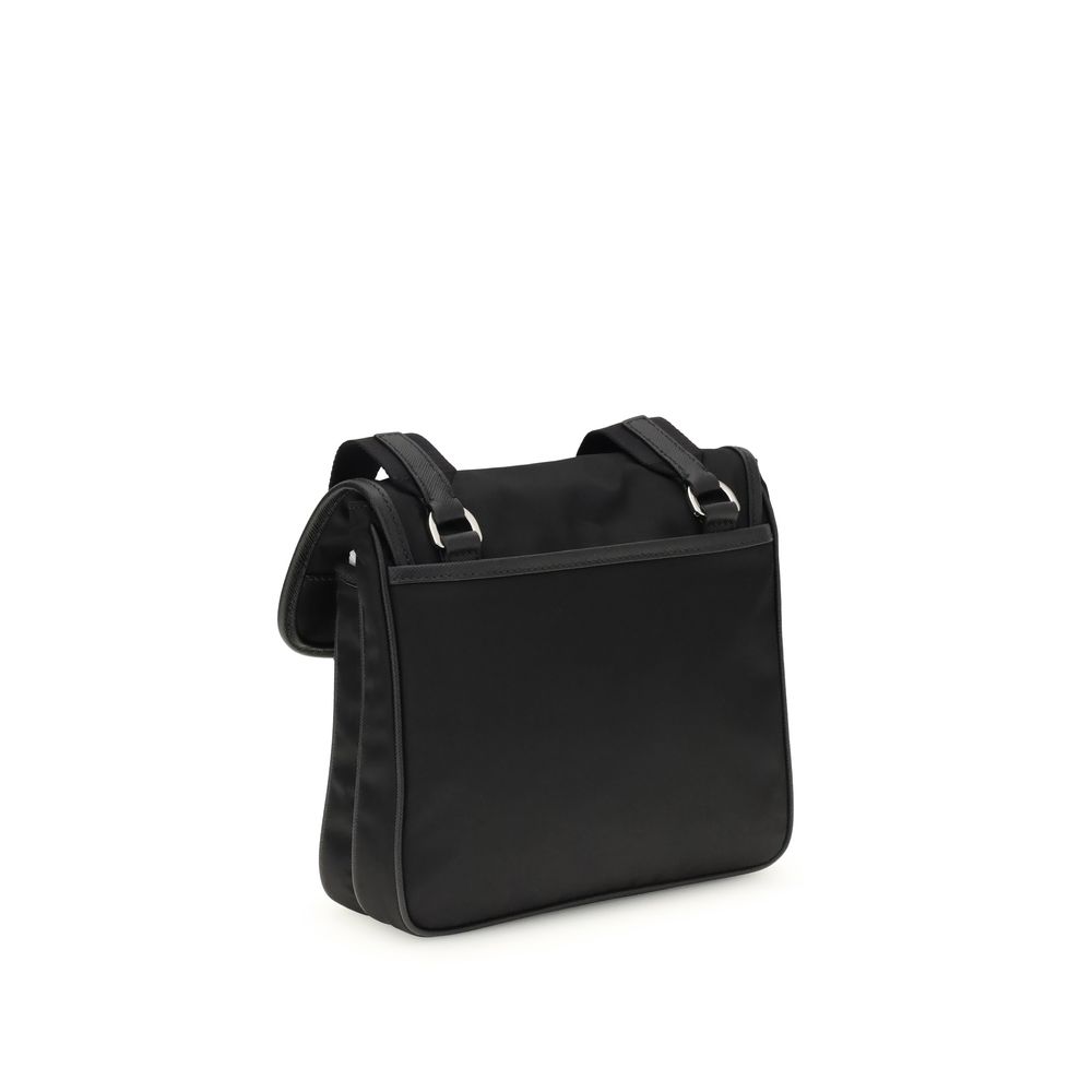 Chic Black Recycled Polyamide Shoulder Bag designed by Prada - Image 3