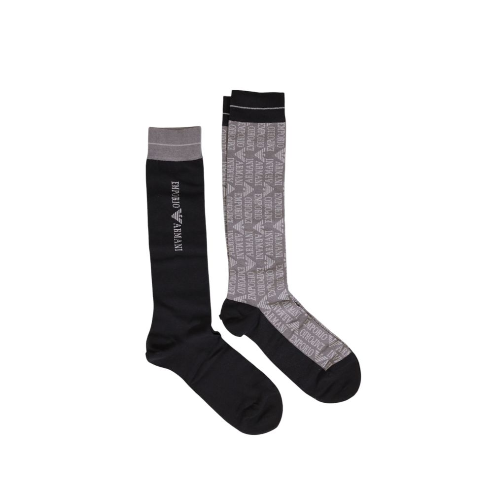 Black Cotton Socks - Image 3