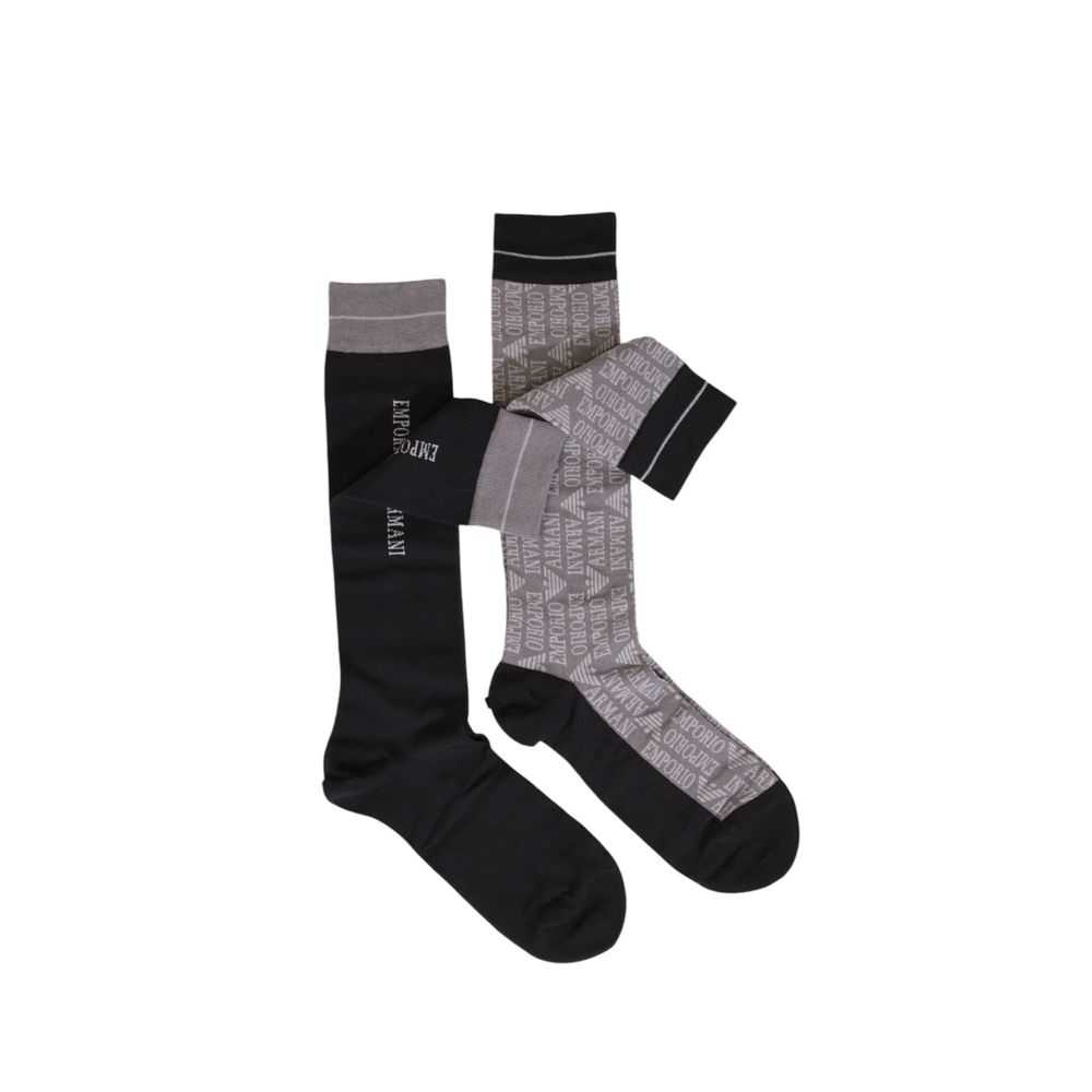 Black Cotton Socks - Image 4