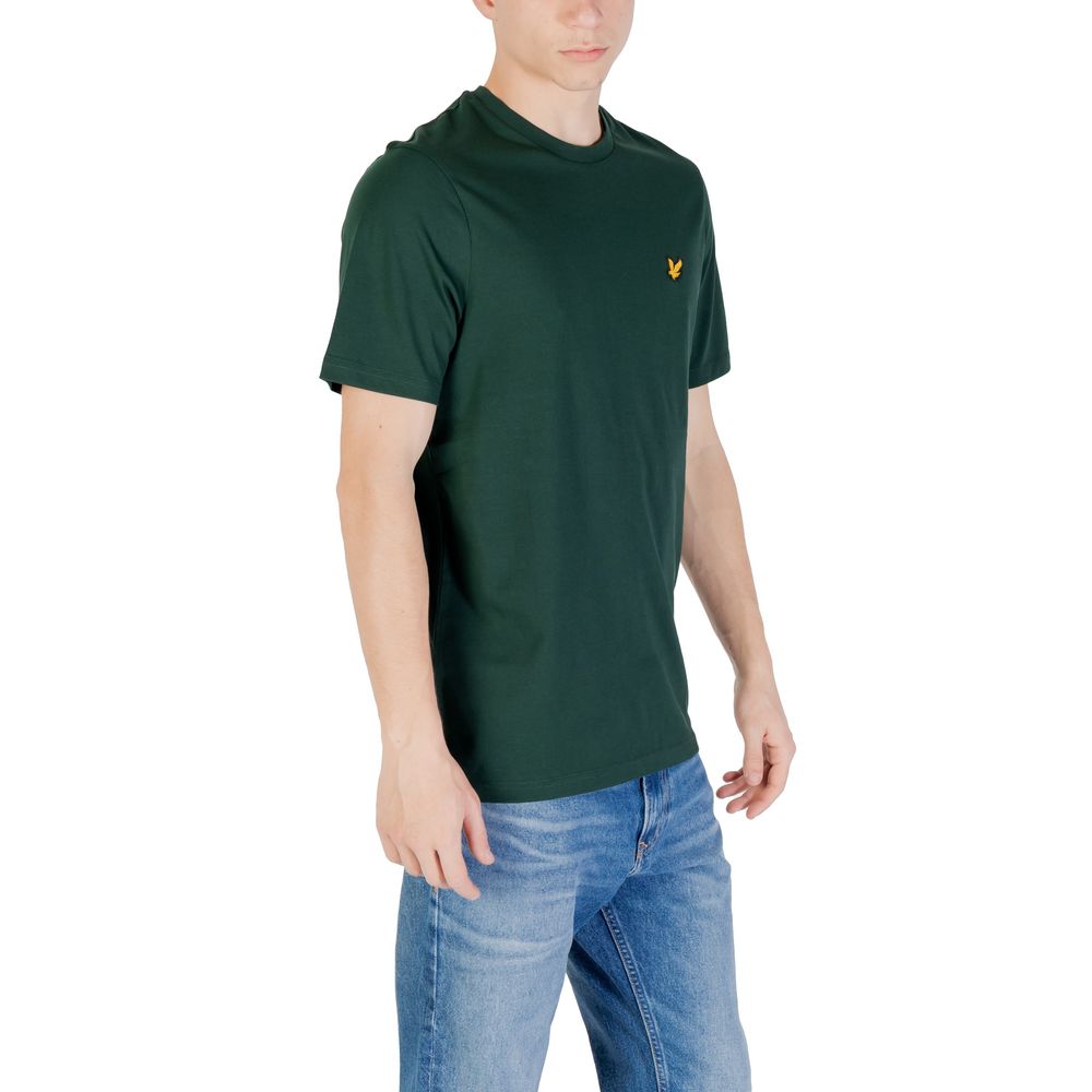 Green Cotton T-Shirt - Image 3