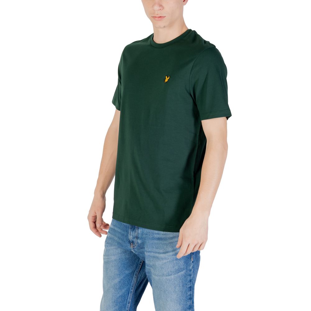 Green Cotton T-Shirt - Image 4