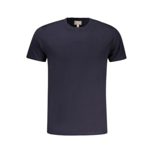 Classic Blue Soft Cotton T-Shirt designed by Guess