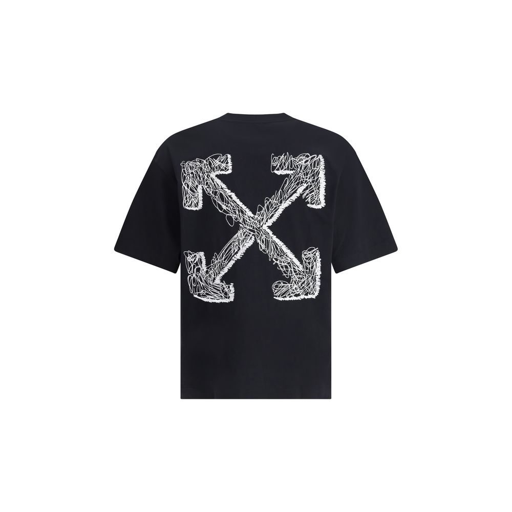Original Black Soft Cotton T-Shirt designed by Off-White - Image 2