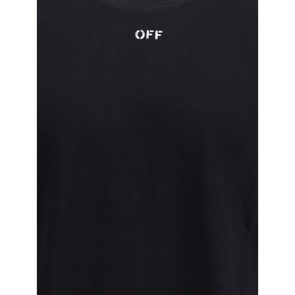 Black Cotton T-Shirt - Image 3