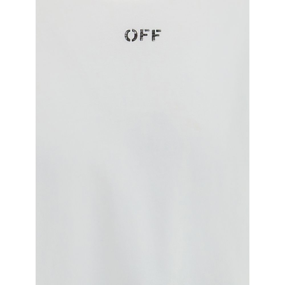 White Cotton T-Shirt - Image 3