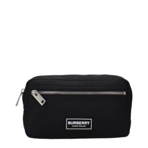 Black Nylon Clutch Bag