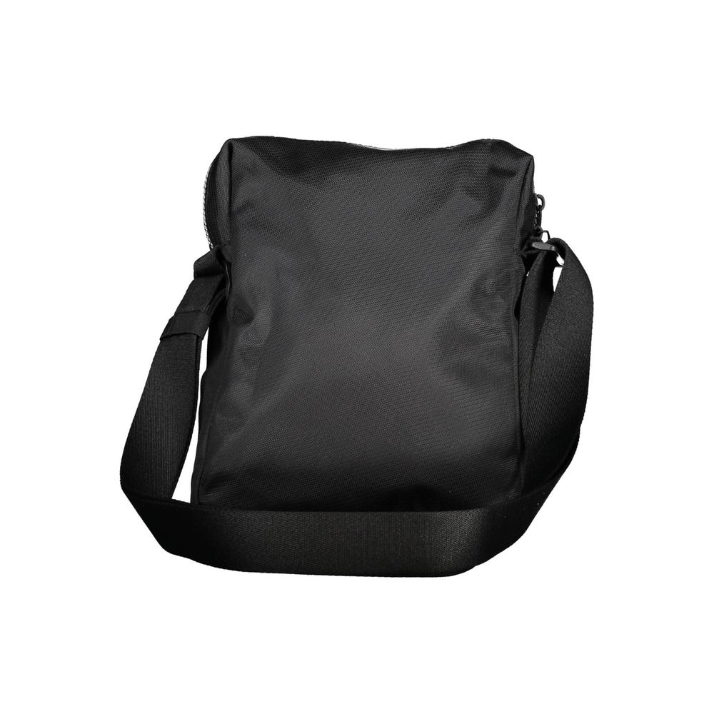 "Black Polyester Mens Shoulder Bag" - Image 2