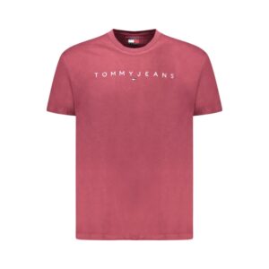 Red Cotton Men T-Shirt