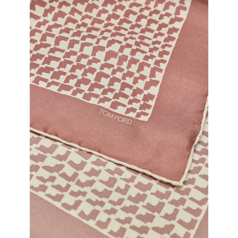 Brown Silk Clutch Bag - Image 2