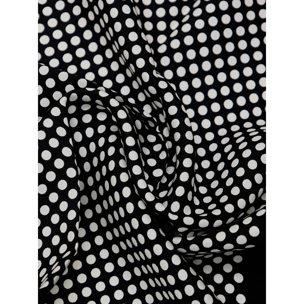 Black Silk Clutch Bag - Image 3