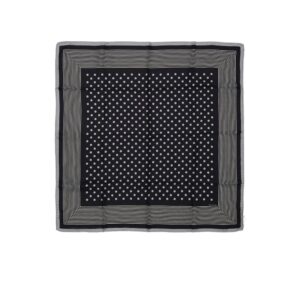 Navy Blue Silk Clutch Bag