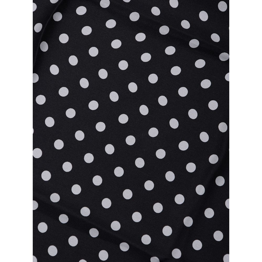 Navy Blue Silk Clutch Bag - Image 3